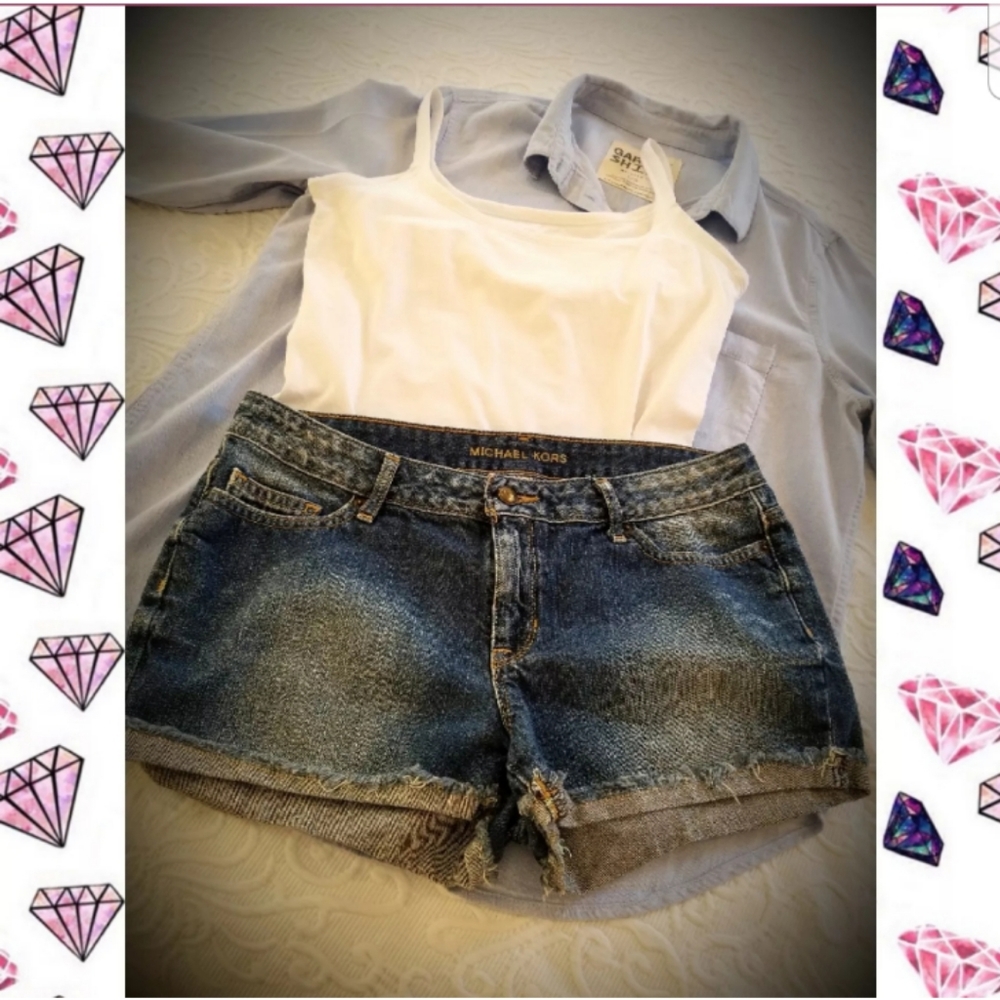 Michael kors daisy dukes denim shorts 4 *FIRM PRICE*